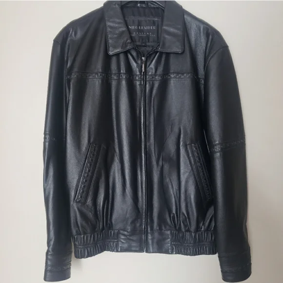 Vintage Niko Genuine Leather Designs Jacket